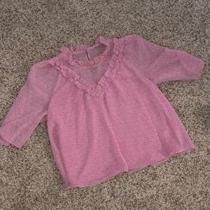 Rebecca Minkoff Sz small summer blouse